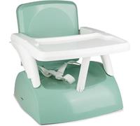 Rehausseur de Chaise Thermobaby Gusto 2-en-1, Vert Sauge, Evolutif et Transportable, 6-36 Mois, Jusqu'à 15 kg
