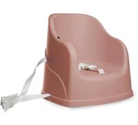 Rehausseur de Chaise THERMOBABY TUDI, Rose Câlin, Léger, Transportable, Harnais 3 Points