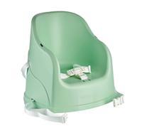 Thermobaby Rehausseur de chaise Tudi – de 6 à 36 mois – Harnais de sécurité 3 points – Vert céladon