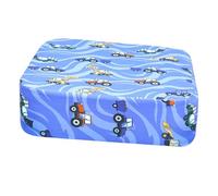 Rehausseur de siège pour enfant - Chaise de cuisine avec base antidérapante, sangles de sécurité réglables, coussin de coussin lavable, coussin rehausseur léger et portable, solution d'assise