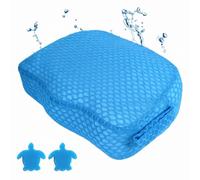 Rehausseur De Spa pour Adultes Siège Jacuzzi Maille 3D Antidérapant (Bleu,40x30.5 cm)