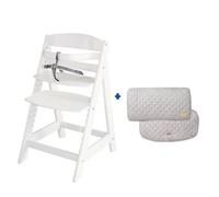 Réhausseur - Roba - Sit Up Fun - Blanc - Gris Argenté - Mixte - 6 Mois - 3 Ans Blanc