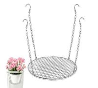 Rehausseurs de - Élévateurs réglables avec chaînes | Élévateur de pot avec 4 crochets pour intérieur et extérieur, jardin, patio, balcon, serre, véranda et terrasse, 1 lot d'ascenseur pour