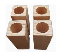 Rehausseurs de lit en bois massif, rehausseurs de meubles, rallonges pour tables, canapés, fauteuils, armoires