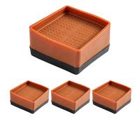 Rehausseurs de Pieds de Chaise - 4 Pieds Support pour Meubles Empilables,Surélévateurs de Lit - pour Maison Appartement Chambre Cuisine Salon Buanderie Bureau