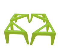 Rehausseurs de support de peintre - Étagère triangulaire pour toile de dessin | Kit de support verseur réglable, chevalet d'angle léger, pieds d'élévation de peinture portables pour poste de travail