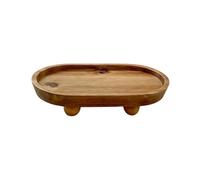Rehausseurs en bois pour décoration Petit socle ovale en bois | Porte-bougie pour salle de bain Pour Maison, Hôtel, Bar, Cuisine, Évier, Toilettes, Café, , Bougie, Éponges,