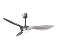 reiga Ventilateur connecté WiFi à moteur DC silencieux, 132cm avec lumière | télécommande physique, application mobile et commande vocale compatible Alexa, salon, chambre, salle à manger et garage