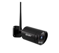 REIGY 8MP Caméra de Surveillance WiFi Extérieure, 2160P IP Caméra de Sécurité avec Détection de Mouvements Vision Nocturne en Couleur Audio Bidirectionnel Etanche IP66 Compatible NVR