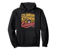Reine De La Cuisine Colombienne Cuisinier Maison Saveurs Sweat à Capuche