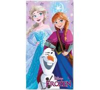 REINE DES NEIGES-FROZEN -DRAP DE BAIN-SERVIETTE DE PLAGE -MICROFIBRE 70X140 CM.