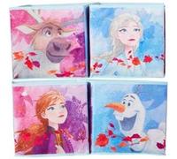 Reine des Neiges - Lot de 4 Cubes de Rangement Enfant Olaf Elsa - Casiers Rose G