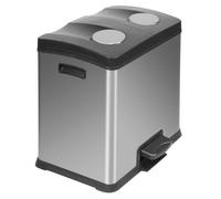 Rejoice Recycling Bin 2x12, EKO - Matt Edelstahl