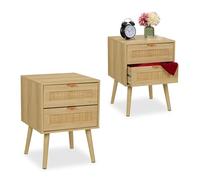 Relaxdays Table de chevet