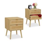 Relaxdays Table de chevet