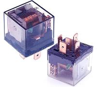 Relais 10 pièces relais automobile étanche 12V 100A 5Pin SPDT dispositif de contrôle voiture DC24V 48V haute capacité commutation(24V 5Pin 100A)
