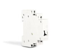 Relais à impulsions EKLR1610 1P 2P 16A, relais de contrôle automatique bistable verrouillage domestique, bobine 1NO 2NO, AC 24V/DC 12V EKLR, 1 pièce(16A 1NO 1NC)