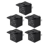Relais automobile, étanche, 12 V, 40 A, 5 broches, contact inverseur simple (SPDT), lot de 5