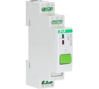 Relais bistable BIS-411BM avec touche demanuelle et mémoire, montage sur rail DIN, 230 V