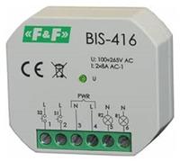 Relais bistables, 2 circuits, 8 A, 100-265 V AC