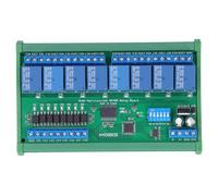 Relais Carte Boîtier Rail DIN Semi-conducteurs Module Extension 8 Entrées Sorties 24V N4d8b08-R