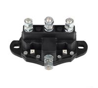 Relais de commande de treuil 12 V 150 A DPDT solénoïde d'inversion pour charges lourdes, compatible avec Cole Hersee, noir