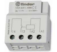 Finder Relais pour boîte d'encastrement ou boîte d'interrupteur 13.31.8.012.4300 12 V/AC 1 contact à fermeture 12 A 250 V/AC (13.31.8.012.4300)
