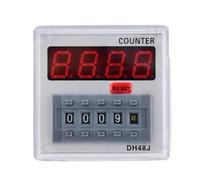 Relais de compteur numérique 24V 220V DH48J-A 11 broches LED