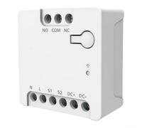 Relais de contact sec pour zigbee 3.0 MINI-ZBD, interrupteur intelligent | Pour porte de garage, chaudière et valves, AC/DC 12-48 V, NO/NC, blanc ?
