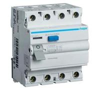 Relais de fuite de courant 30 mA 4 x 25 A AC