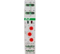 Relais de perte de phase avec temps de déclenchement et de retombée réglables F&F CKF-319 TRMS