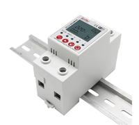 Relais de protection contre les fuites à la terre 2P 63A APP Smart Circuit surtension et sous-tension Interrupteur disjoncteur Compteur d'énergie kWh