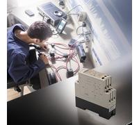 Relais de protection contre les surtensions et les sous-tensions DVRD pour systèmes DC12 V 24 V 36 V 48 V avec indicateurs d'état de travail LED et installation de rail de guidage de 35 mm (DC24 V)