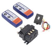 Relais de proximité industriel 12V 250A avec télécommande, comprenant 2 télécommandes