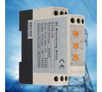 Relais de rail DIN série DVRD pour DC 12 V 24 V 36 V 48 V, module de protection de retard réglable avec indicateur LED pour système de contrôle du moteur UPS de batterie (DC48 V)