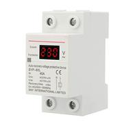Relais de récupération automatique Protection contre les surtensions 230V 40A Dispositif de protection contre les sous-tensions Dispositif de protection pour montage sur rail DIN 230V 40A Protecteur c