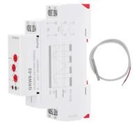 Relais de régulation de température avec capteur, pour rail DIN de 35 mm, tension 24-240V