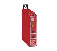 Relais de sécurité Schneider Electric, Harmony XPSU, 6 fonctions, 1 circuit, PLC/SIL1, 1 W, diagnostic, 24 V CA/CC, à vis XPSUAB11CP