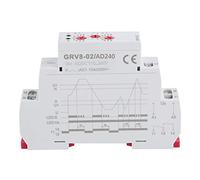 Relais de Surveillance de Tension, GRV8-02 Relais de Contrôle de Tension Monophasés pour Equipement Electrique ou Compresseurs, Contrôle(GRV8-02/AD240)