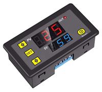 Relais de temporisation DC, 12 V, 10 A, module de commutation numérique programmable, 1500 W