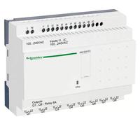 Schneider Electric API Relais SR2E201FU Zelio Logic – 20 E/S (12 entrées/8 sorties) – 100–240 V CA