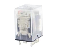 Relais DPDT 8 broches LY2NJ 12-380V AC DC, Mini électromagnétique(AC,110V)