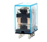 Relais électromagnétique MY2P 8Pin Base 12-220V LED(MY2NJ AC,12V)