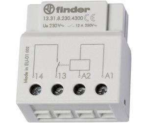 Relais électromécanique monostable 230 V/AC Finder 13.31.8.230.4300 1 NO (T) coupure 12 A 250 V/AC 1 pc(s)