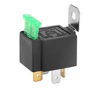Relais électronique DC 12V 4 Broches Voiture Normalement Ouverte le Relais Fusionné avec Support