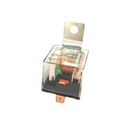 Relais étanche avec lumière LED 12V 80A 5 broches Interrupteur Boîtier transparent Relais pour Automobile Voiture Camion Contrôle de Ventilateur (1 relais)