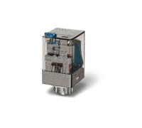 Relais industriel 3P 10A 24V DC, contact 60.13.9.024.5240