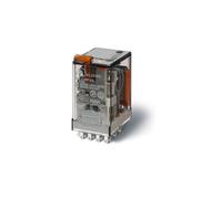 Relais industriel 4P 7A 48V DC, bouton poussoir 55.34.9.048.0040
