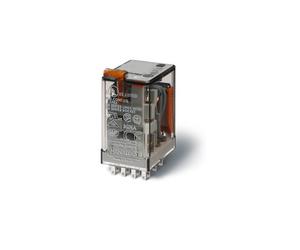 Relais industriel 4P 7A 48V DC, bouton poussoir 55.34.9.048.0040