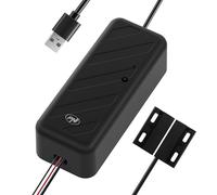 Relais intelligent PNI SmartHome RG121 avec Wi-Fi pour contrôler l'ouverture de la porte de garage/portail, compatible avec l'application Tuya, alimentation 5 V